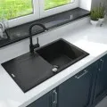 Virtuves izlietne Deante EVORA 780x440x193mm Nero melna