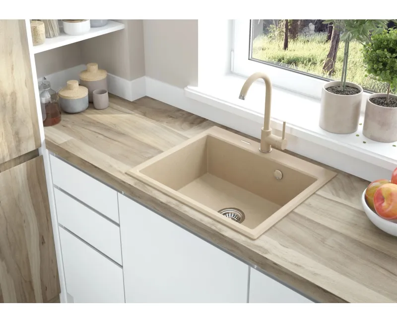 Virtuves izlietne Deante ANDANTE 600x520x210, BEIGE