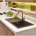 Virtuves izlietne Deante ZORBA 760x440x160mm Melna grafīta