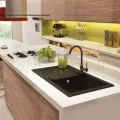 Virtuves izlietne Deante ZORBA 580x440x164mm Melna grafīta