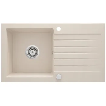 Virtuves izlietne Deante ZORBA granīta 760x440x160mm Bēša