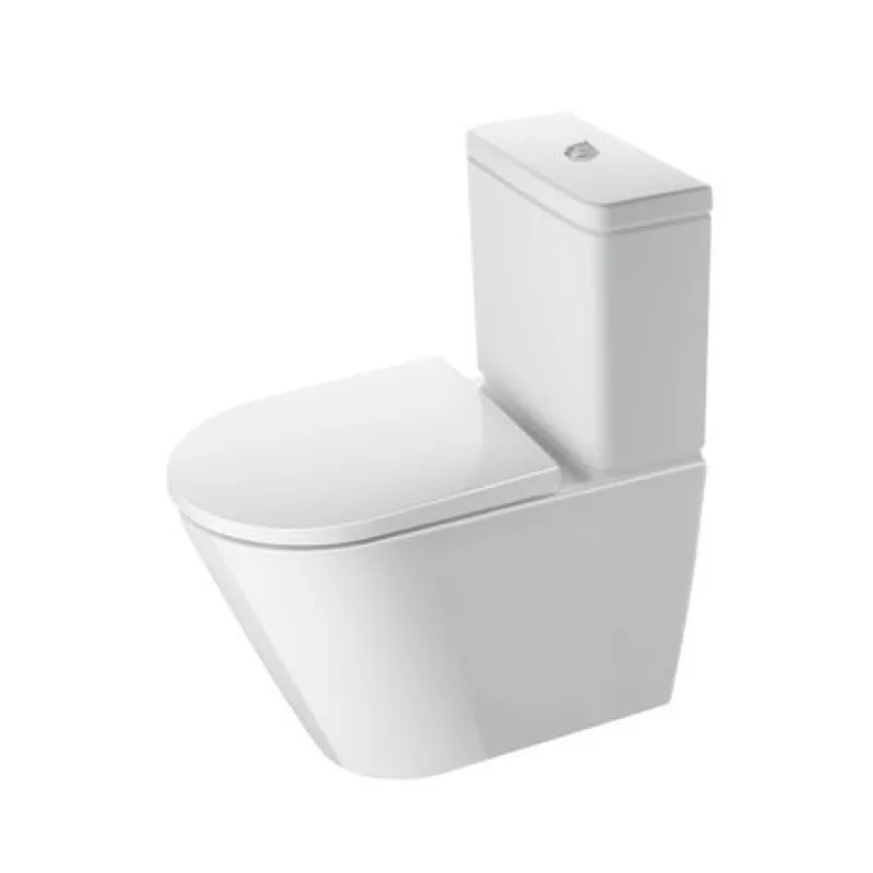 Skalojamā kaste podam Duravit D-Neo, pievads no apakšas kreisā pusē, 6/3 l, balta