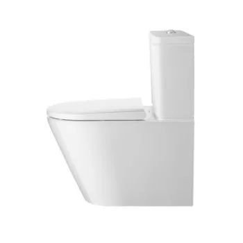 Tualetes poda apakša Duravit D-Neo Rimless, 370x650 mm, universāls izvads, balta Tualetes poda apakša Duravit D-Neo Rimless, 370x650 mm, universāls izvads, balta
