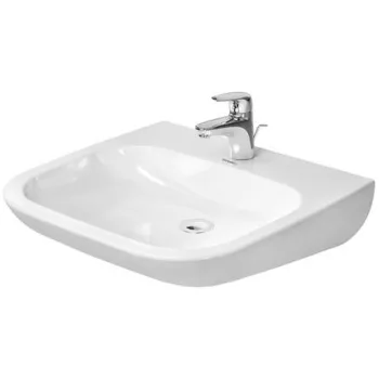 Vannas istabas izlietne Duravit D-Code Med, 600x555 mm, balta