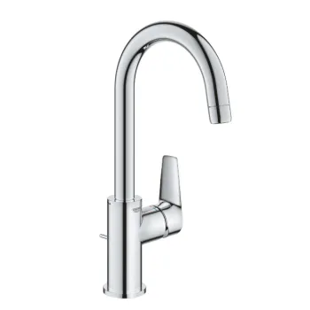 Vannas istabas izlietnes maisītājs Grohe BauEdge L New, ar pop-up, paaugstinātais, hroms