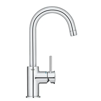 Vannas istabas izlietnes maisītājs Grohe Start Classic, ar pop up vārstu, hromēts 23783000