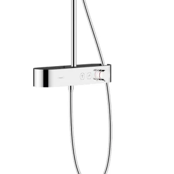 Dušas sistēma Hansgrohe Relaxation ar termostatu ShowerTablet Select 400, Hromēts
