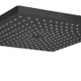 Dušas galva Hansgrohe Raindance E 300 1jet, ar turētāju no sienas, L=390 mm, matēta melna