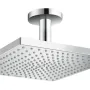 Dušas galva Hansgrohe Raindance E 300 1jet, ar turētāju no griestiem, hroms