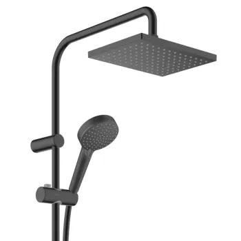 Dušas sistēma Hansgrohe Vernis Shape 230 1jet Reno, matēta melna
