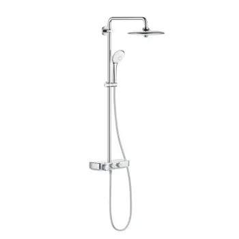 Dušas sistēma Grohe ar termostatu SmartControl Euphoria Mono 260, Hromēts Dušas sistēma Grohe ar termostatu SmartControl Euphoria Mono 260, Hromēts
