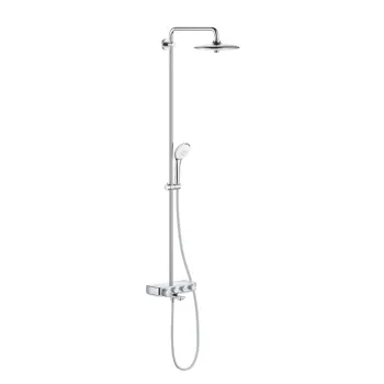 Dušas sistēma Grohe ar vannas termostatu SmartControl Euphoria Mono 260, Hromēts Dušas sistēma Grohe ar vannas termostatu SmartControl Euphoria Mono 260, Hromēts