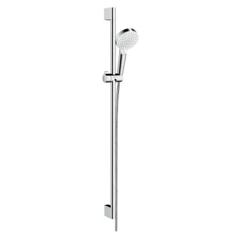Dušas komplekts Hansgrohe Crometta Vario, 900 mm, balts/hroms