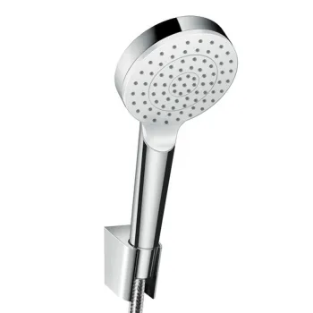 Dušas komplekts Hansgrohe Crometta 1jet Porter, 1250 mm, balts/hroms