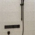 Dušas klausule Hansgrohe Rainfinity 130 3jet, matēta melna