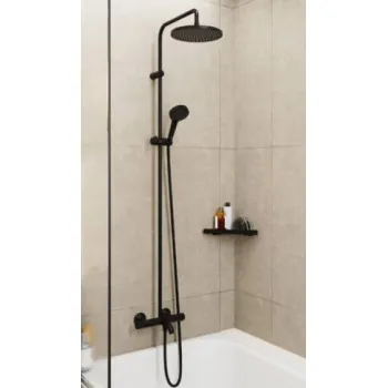 Dušas sistēma Hansgrohe Vernis Blend 240 1jet, matēts melns