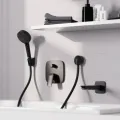 Dušas izvads Hansgrohe Fixfit E, matēts melns