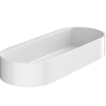 Trauciņš vannas piederumiem Hansgrohe WallStoris, matēts balts