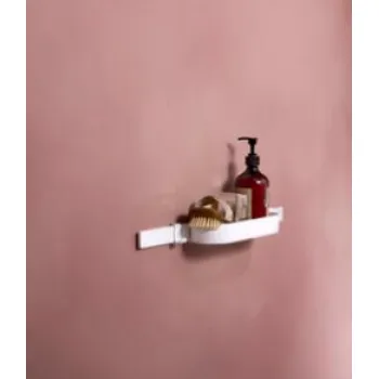 Trauciņš vannas piederumiem Hansgrohe WallStoris, matēts balts