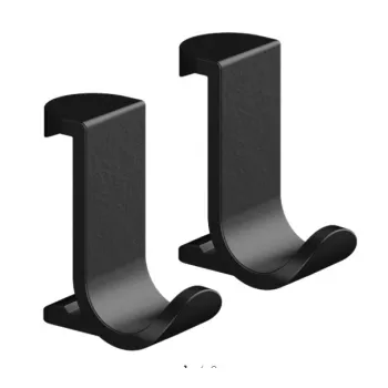 Vannas istabas āķis Hansgrohe WallStoris, platais, matēts melns