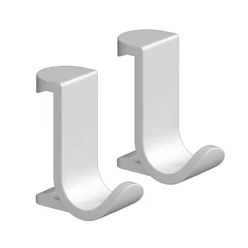 Vannas istabas āķis Hansgrohe WallStoris, platais, matēts balts