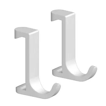 Vannas istabas āķis Hansgrohe WallStoris, šaurais, matēts balts