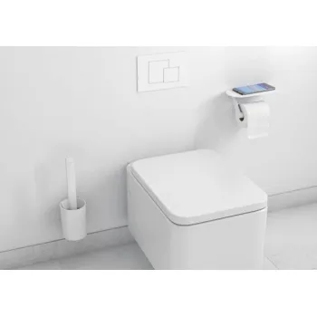 Vannas istabas aksesuāri Hansgrohe WallStoris, 2 piederumi, komplekts matēts balts