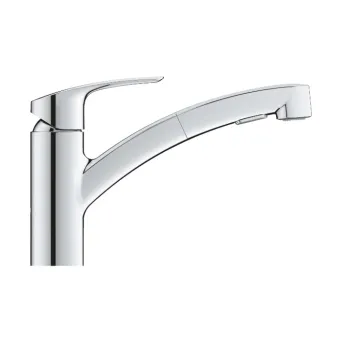 Virtuves izlietnes maisītājs Grohe Eurosmart ar izvelkamu galvu, hromēts 30305001
