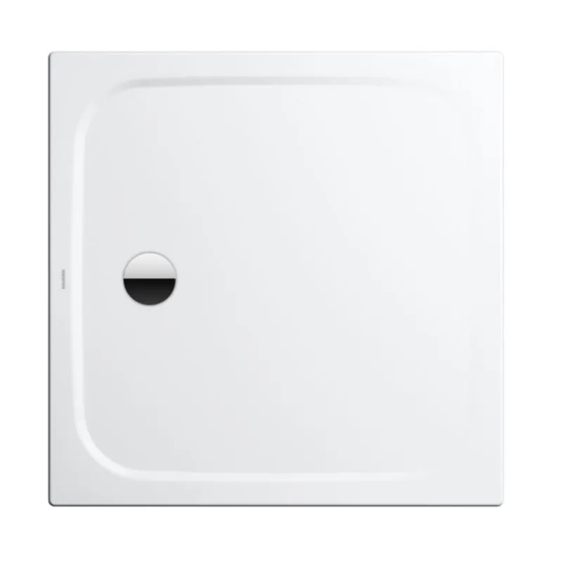 Dušas paliknis Kaldewei Cayonoplan Invisible Grip, 900x900 mm, ar zemo porestu, balts tērauda