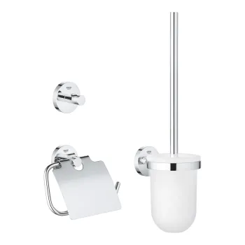 Aksesuāru komplekts Grohe  Essentials New City 3-in-1, hroms Aksesuāru komplekts Grohe  Essentials New City 3-in-1, hroms