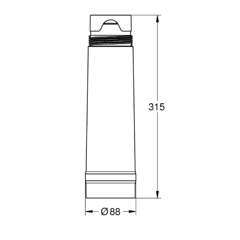Ūdens filtra elements Grohe ar magniju un cinku Grohe Blue