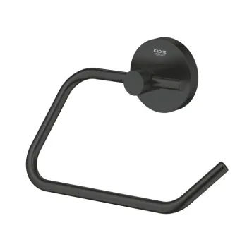 Tualetes papīra turētējs Grohe Start, matēts Melna