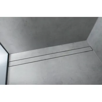 Dušas kanāls Hansgrohe RainDrain Rock, 1000 mm, griežams pēc izmēra un flīzējams