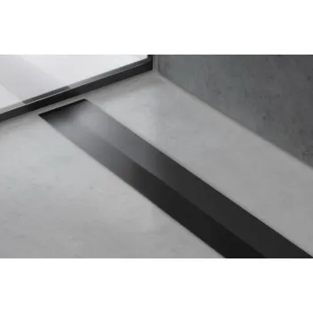 Dušas kanāls Hansgrohe RainDrain Flex, 700 mm, griežams, matēts melns