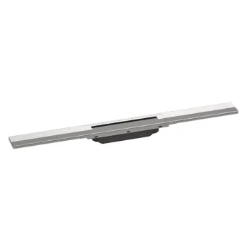 Dušas kanāls Hansgrohe RainDrain Flex, 700 mm, griežams, brushed stainless steel
