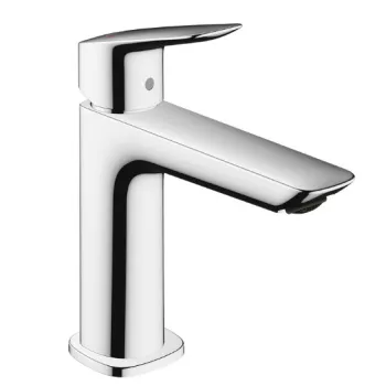 Vannas istabas izlietnes maisītājs Hansgrohe Logis 110 Fine, ar push-open, hroms