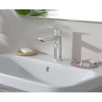 Vannas istabas izlietnes maisītājs Hansgrohe Logis 110 Fine, ar push-open, hroms