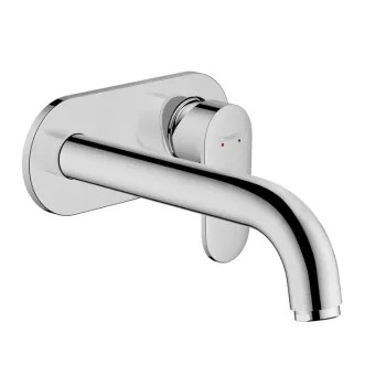 Vannas istabas izlietnes maisītājs Hansgrohe Vernis Blend virsapmetuma daļa, 2 caurumu, no sienas, hroms