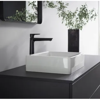 Vannas istabas izlietnes maisītājs Hansgrohe Talis E 240, matēts melns