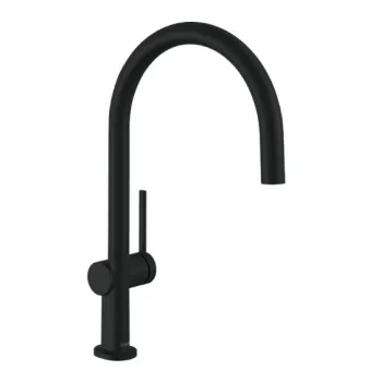 Virtuves Izlietnes maisītājs Hansgrohe Talis M54 220 1jet, matēts melns