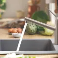 Virtuves Izlietnes maisītājs Hansgrohe Zesis M33-150 1jet, stainless steel finish