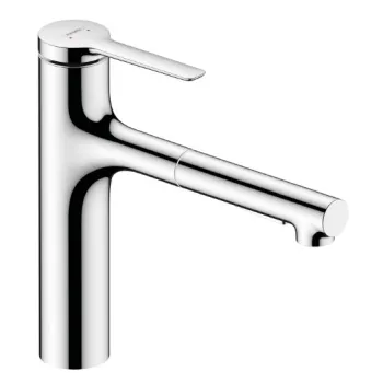 Virtuves Izlietnes maisītājs Hansgrohe Zesis M33-160 2jet, ar izvelkamu galvu, hroms + sBox
