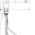Virtuves Izlietnes maisītājs Hansgrohe Zesis M33-160 2jet, ar izvelkamu galvu, matēts melns+ sBox