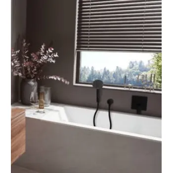 Vannas / Dušas maisītājs Hansgrohe Vivenis virsapmetuma daļa, matēta melna
