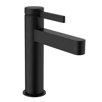 Vannas istabas izlietnes maisītājs Hansgrohe Finoris 110 CoolStart, ar push-open, matēts melns