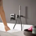 Vannas maisītājs Hansgrohe Finoris virsapmetuma daļa, matēta melna