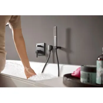Vannas maisītājs Hansgrohe Finoris virsapmetuma daļa, matēta melna