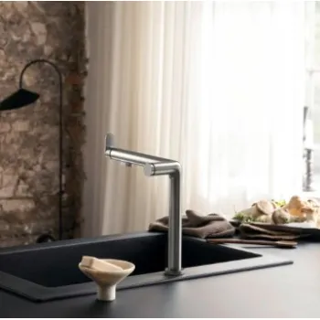 Virtuves Izlietnes maisītājs Hansgrohe Aqittura M91 FilterSystem 240, bez filtra, stainless steel finish