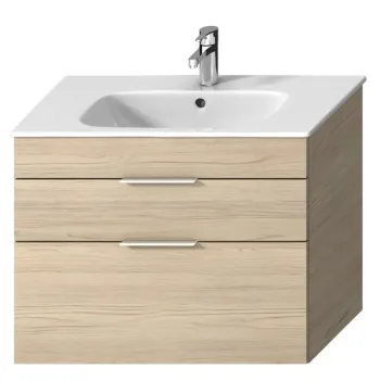 Vannas istabas skapītis ar izlietni Jika Deep, 780x418 mm, h=607 mm, 2D, ash