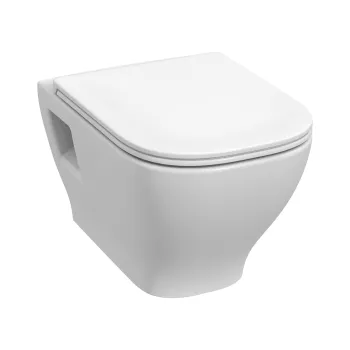 Piekaramais tualetes pods Jika Deep, stiprināms pie sienas, rimless, (Bez vāka) 51x 360 x 345 mm, balts